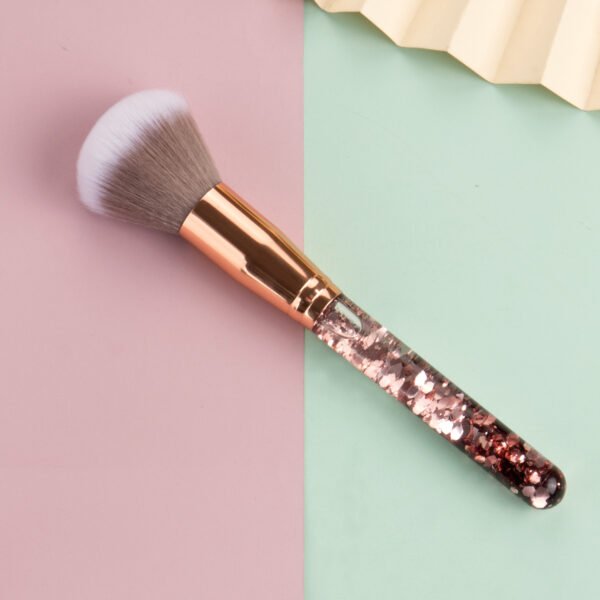 flowing glitter handle makeup brush cosmetic 4 - Image 2