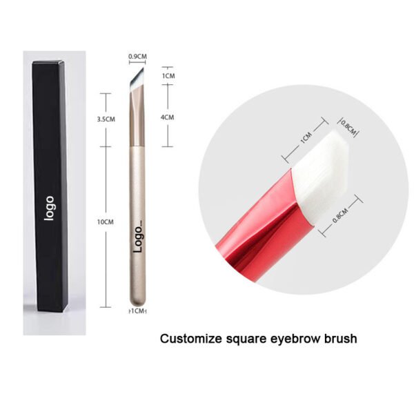 square eyebrow makeup brush - Image 2