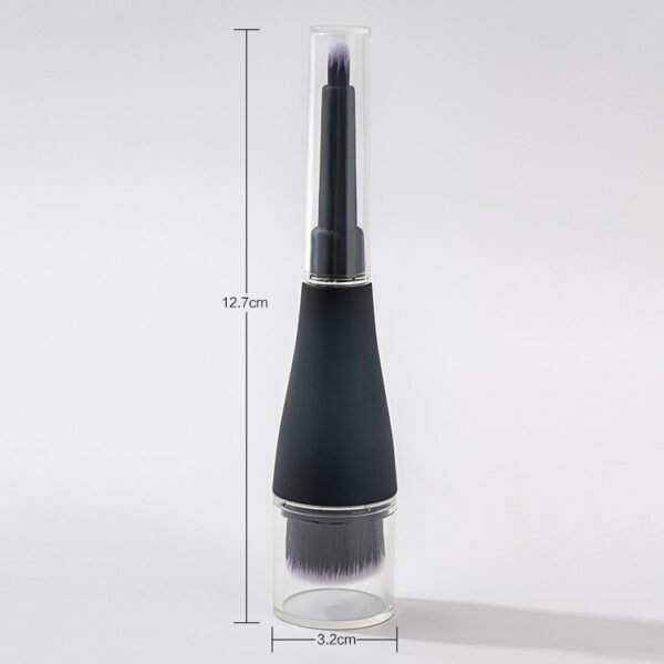 Flat Head Fluted Foundation Concealer Makeup Brush - Image 3