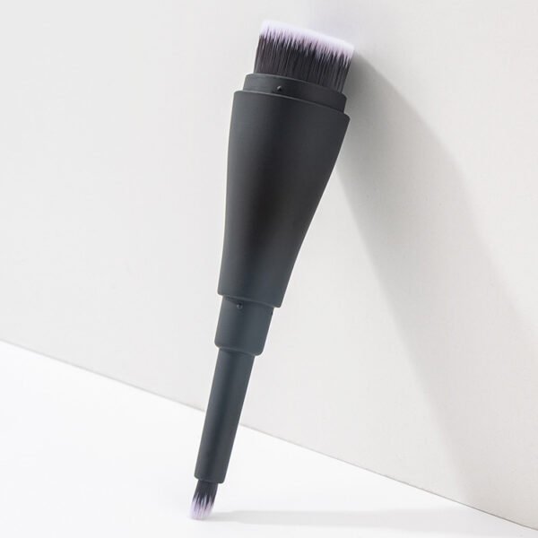 Flat Head Fluted Foundation Concealer Makeup Brush - Image 4